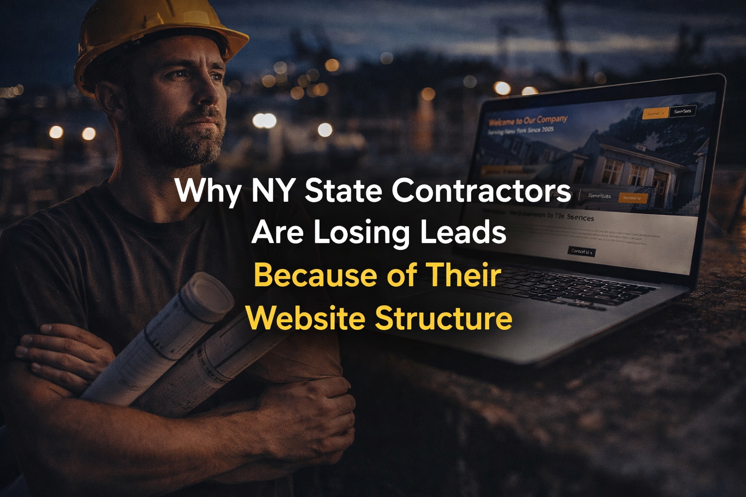 How NY State Contractors Website Structure Is Losing Them Leads