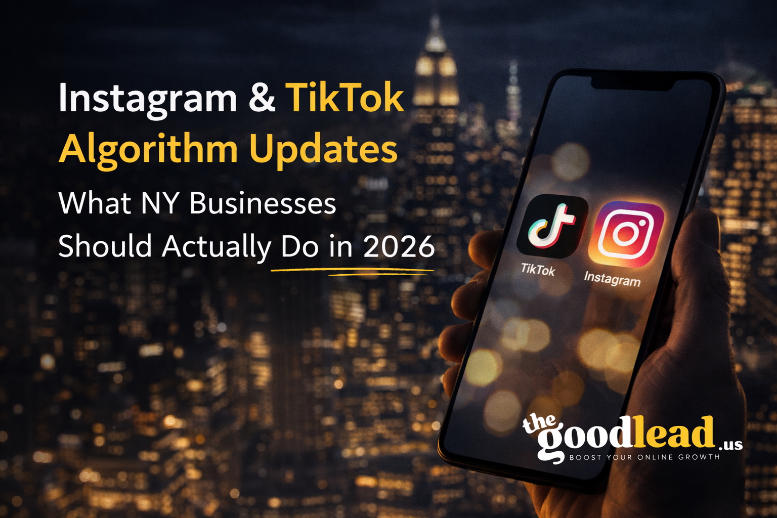 Instagram & TikTok Algorithm for NY Businesses