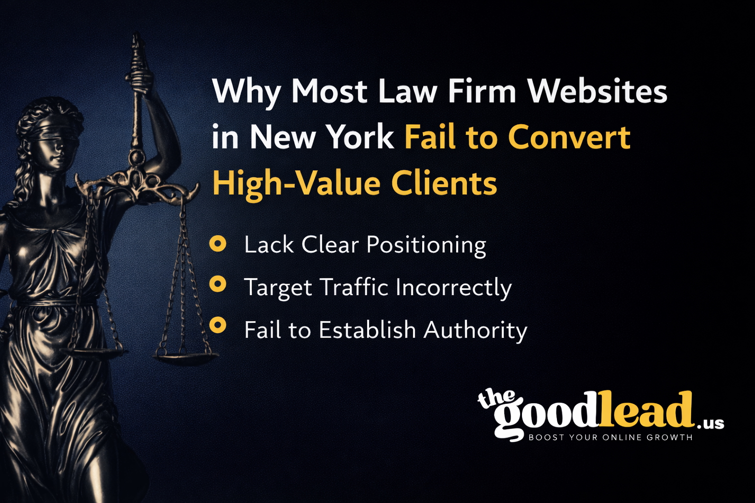 Why Most Law Firm Websites in New York Fail to Convert Clients
